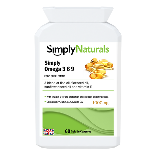 Simply Naturals Simply Omega 3 6 9 natural treatment